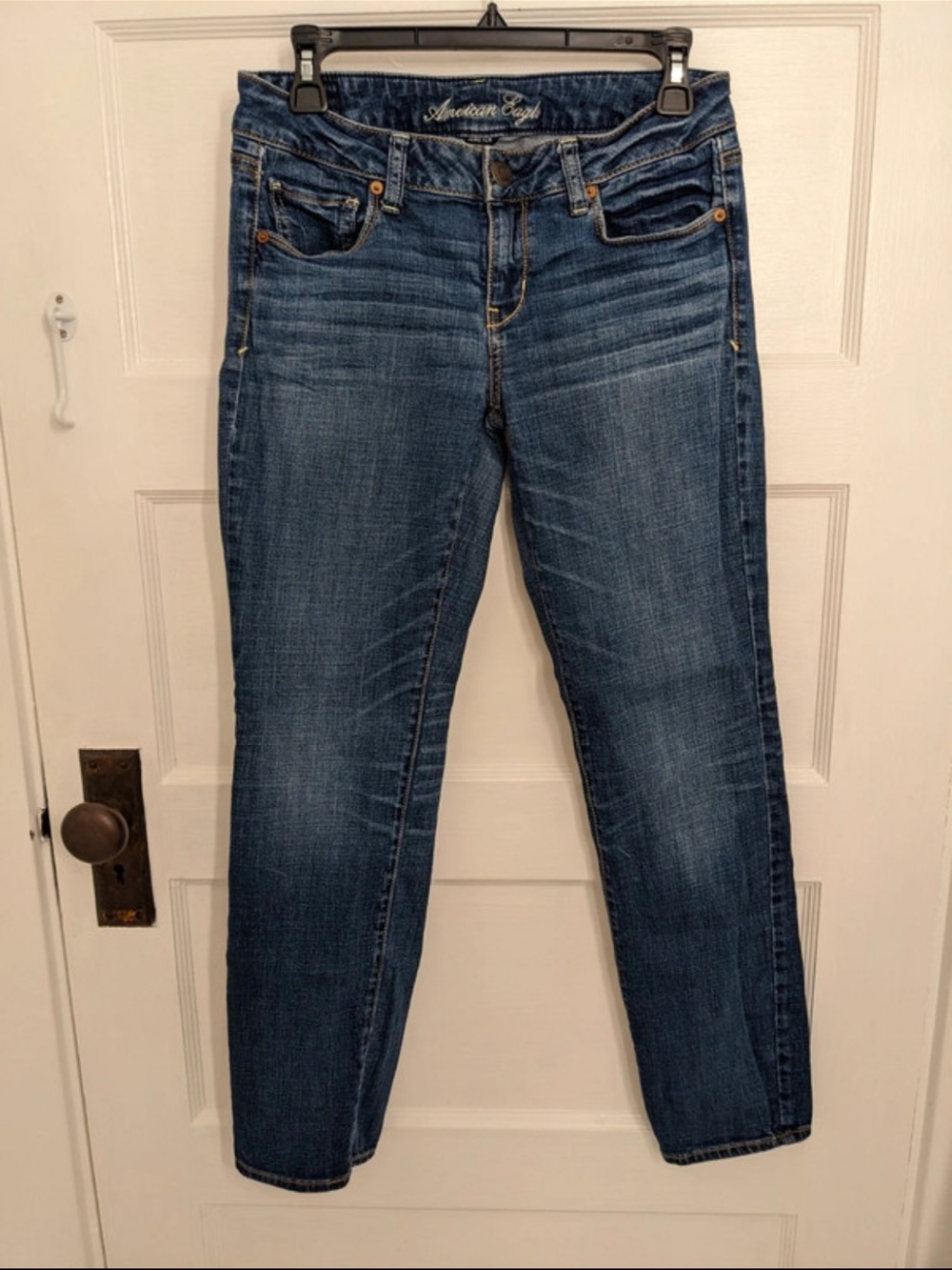 American Eagle Outfitters Women’s Dark Blue Skinny Jeans